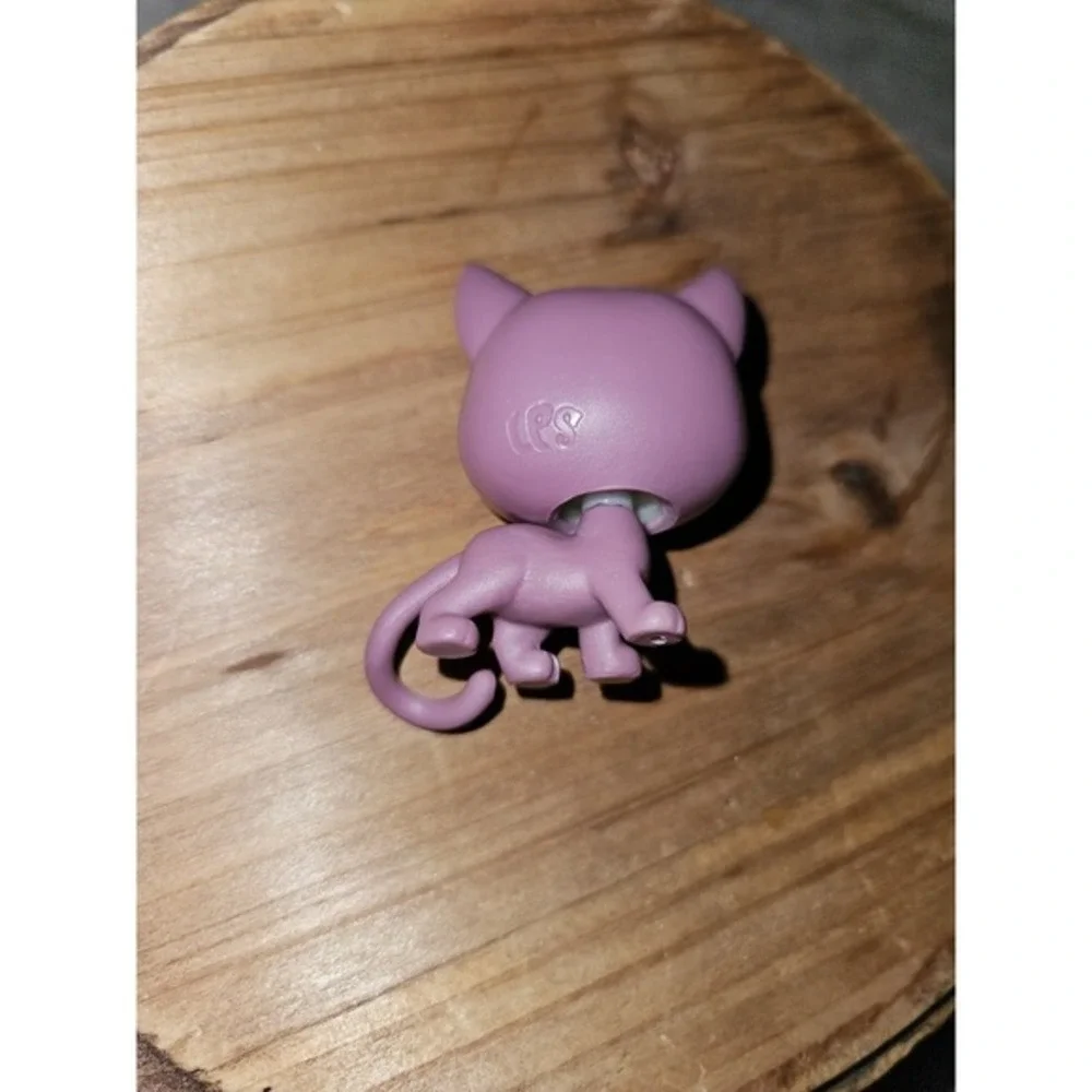 LPS‎ Littlest Pet Shop Cat #4-173 Thirsty Pets Cooler Crew Purple